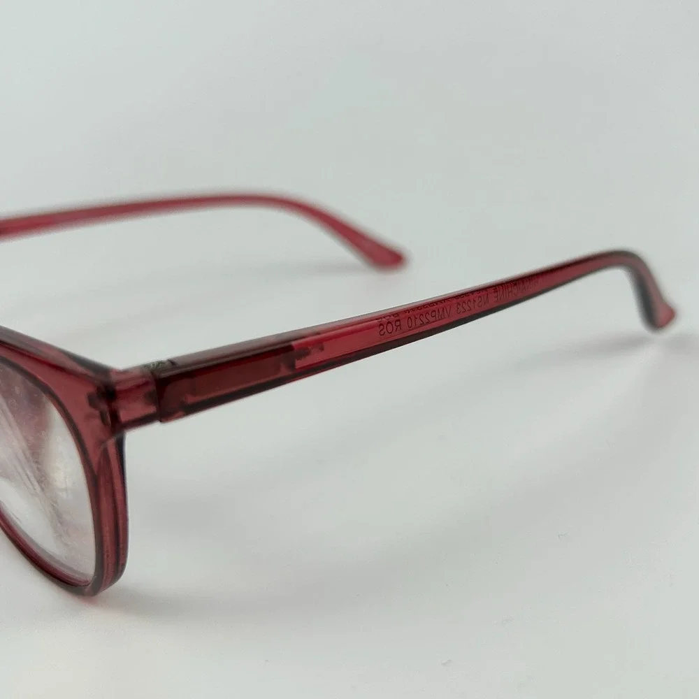 Nine West NS1223 Womens Eyeglasses Frame Rose Plastic Full Rim 52-17-141 mm